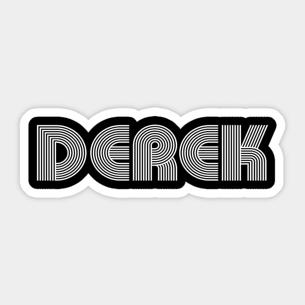 DEREK Family Name Family Reunion Ideas Sticker by Salimkaxdew